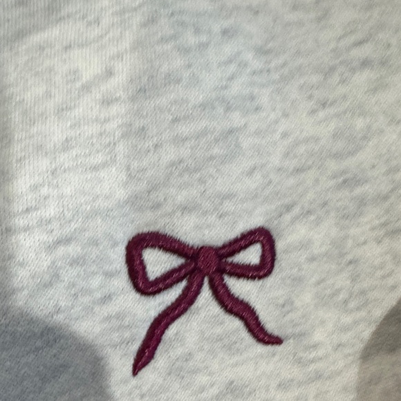 Edikted Burgundy and Gray Hoodie Size L  for - Picture 3 of 5